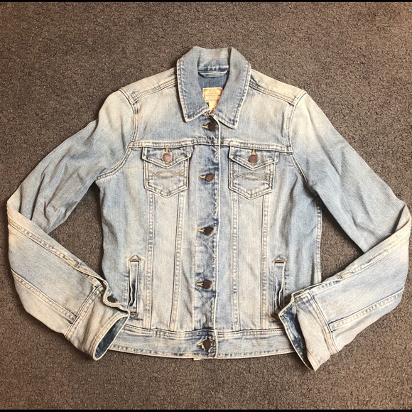 jean jacket for womens abercrombie